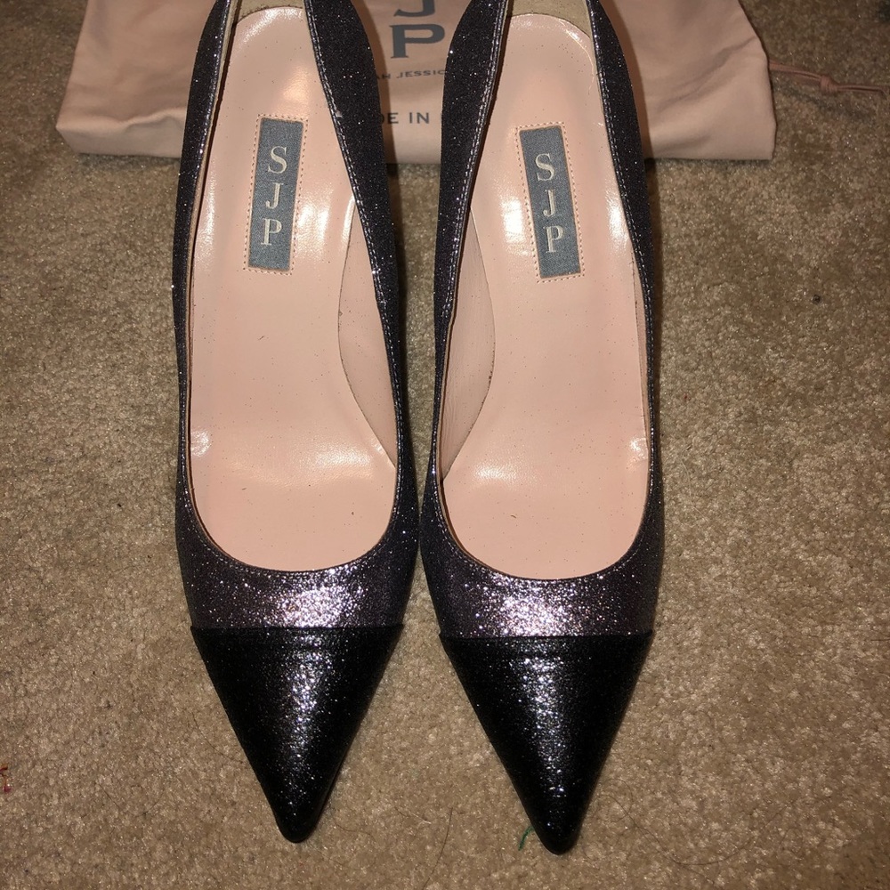 Sjp by Sarah Jessica Parker glitter pumps